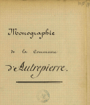 Autrepierre - Instituteur Vouaux Autrepierre - Instituteur Vouaux