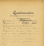 Blâmont - Instituteur Marange Blâmont - Instituteur Marange