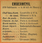 Emberménil - Instituteur Pierre