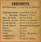 Embermnil - Instituteur Pierre