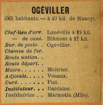 Ogéviller - Instituteur Dardaine