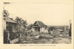 Vue prise au lendemain de l'armistice- L'Eglise