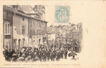 Fête des vétérans - 10 juin 1900 - Le cortège se rendant au cimetière