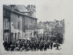 Fête des vétérans - 10 juin 1900 - Le cortège se rendant au cimetière