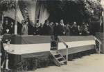 Inauguration de la plaque à la mémoire d'Edouard Morquin Inauguration de la plaque à la mémoire d'Edouard Morquin