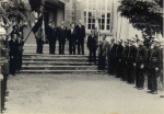 Inauguration de la plaque  la mmoire d'Edouard Morquin