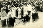 Consécration de l'église d'Ancerviller par Mgr Cerretti - 20 novembre 1923 - La procession des reliques Consécration de l'église d'Ancerviller par Mgr Cerretti - 20 novembre 1923 - La procession des reliques