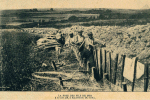 La pose des fils de fer à la cote 318