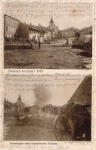 1915 - Einschlagen einer französichen Granate