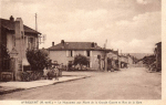 Le monument aux mort de la Grande Guerre et rue de la Gare