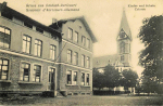 Souvenir d'Avricourt allemand - Kirche und Schule - Colonie