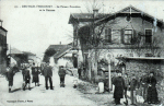 Le poteau frontire et la douane