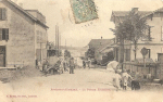 Avricourt allemand - Le poteau-frontière Avricourt allemand - Le poteau-frontière