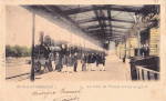 Avricourt-allemand - Le train de France arrivé en gare Avricourt-allemand - Le train de France arrivé en gare