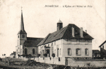 L'Eglise et l'Htel-de-ville