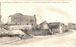 Après l'armistice - Un blockhauss allemand avec créneaux pour mitrailleuses