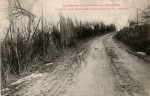 La route entre Emberménil et Laneveuville aux Bois, camouflée La route entre Emberménil et Laneveuville aux Bois, camouflée