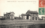 Après l'armistice - La gare et le café Simonnet