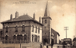 La mairie, l'cole, l'entre de l'glise