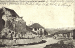Franz. Dorf Leintrey Durch Granatfeuer zerstört Kirche u. Schulhaus Franz. Dorf Leintrey Durch Granatfeuer zerstört Kirche u. Schulhaus