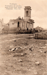 Wiederaufbrau der zerchossenen Kirche durch unsere Feldgrauen - März 1915 Wiederaufbrau der zerchossenen Kirche durch unsere Feldgrauen - März 1915