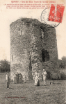 Une des deux tours de l'ancien château