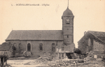 Ogéviller bombardé - L'église