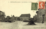 Ogéviller bombardé - Vue intérieure - La poste Ogéviller bombardé - Vue intérieure - La poste