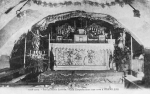 Sur le front lorrain  - Une chapelle dans une cave