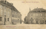 Place Carnot et rue des Capucins