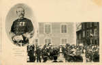 Capitaine Delabbeye Président de l'Union - Réunion des officiers de Sapeurs-pompiers de M.-&-M. - Blamont, 1900