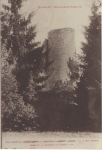Une tour du vieux château construit au XIème siècle. Il a été ruiné pendant la guerre de trente ans Une tour du vieux château construit au XIème siècle. Il a été ruiné pendant la guerre de trente ans