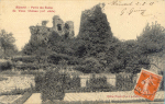 Partie des ruines du vieux château (XIIè siècle) - 1911 Partie des ruines du vieux château (XIIè siècle) - 1911