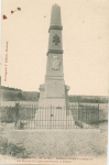 Monument érigé à la mémoire des enfants du canton morts pour la patrie