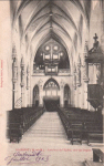 Intérieur de l'église - Côté des orgues