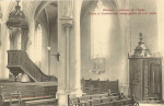 Intérieur de l'église - Chaire et confessionnal remarquable du XVIIeme siècle