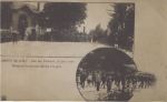 Fête des Vétérans, 10 juin 1900 - Réception officielle des invités à la gare Fête des Vétérans, 10 juin 1900 - Réception officielle des invités à la gare