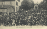 Fête de la distribution des prix de la Société de Tir - Blâmont-Cirey 19 Août 1903 - Arrivée des généraux et de la musique du 26e. (timbre 10 c)