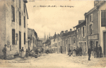Rue de Gogney -  1908 (timbre 5 c)