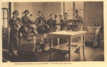 Maison maternelle de Blâmont - Une salle des nourrices Maison maternelle de Blâmont - Une salle des nourrices