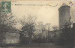 Le nouveau Château et un coin des ruines - 1913 (timbre 5 c)