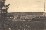 Panorama de Blâmont - 1930 ? (+timbre 40 c) Panorama de Blâmont - 1930 ? (+timbre 40 c)