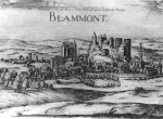 BLAMMONT - Vers 1636 (d'après l'atlas de Tassin) BLAMMONT - Vers 1636 (d'après l'atlas de Tassin)