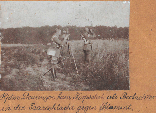 20/22 août 1914 - Photographies allemandes