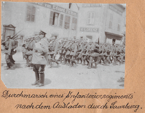 20/22 aot 1914 - Photographies allemandes