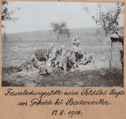 20/22 août 1914 - Photographies allemandes 20/22 août 1914 - Photographies allemandes