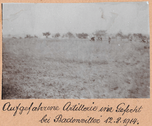 20/22 aot 1914 - Photographies allemandes