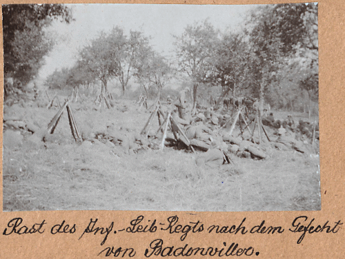 20/22 août 1914 - Photographies allemandes 20/22 août 1914 - Photographies allemandes
