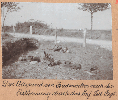 20/22 aot 1914 - Photographies allemandes