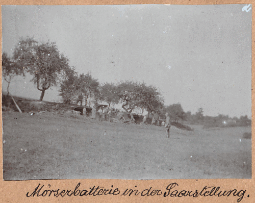 20/22 aot 1914 - Photographies allemandes